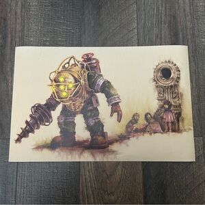 Art Print Poster of Big Daddy Bioshock
